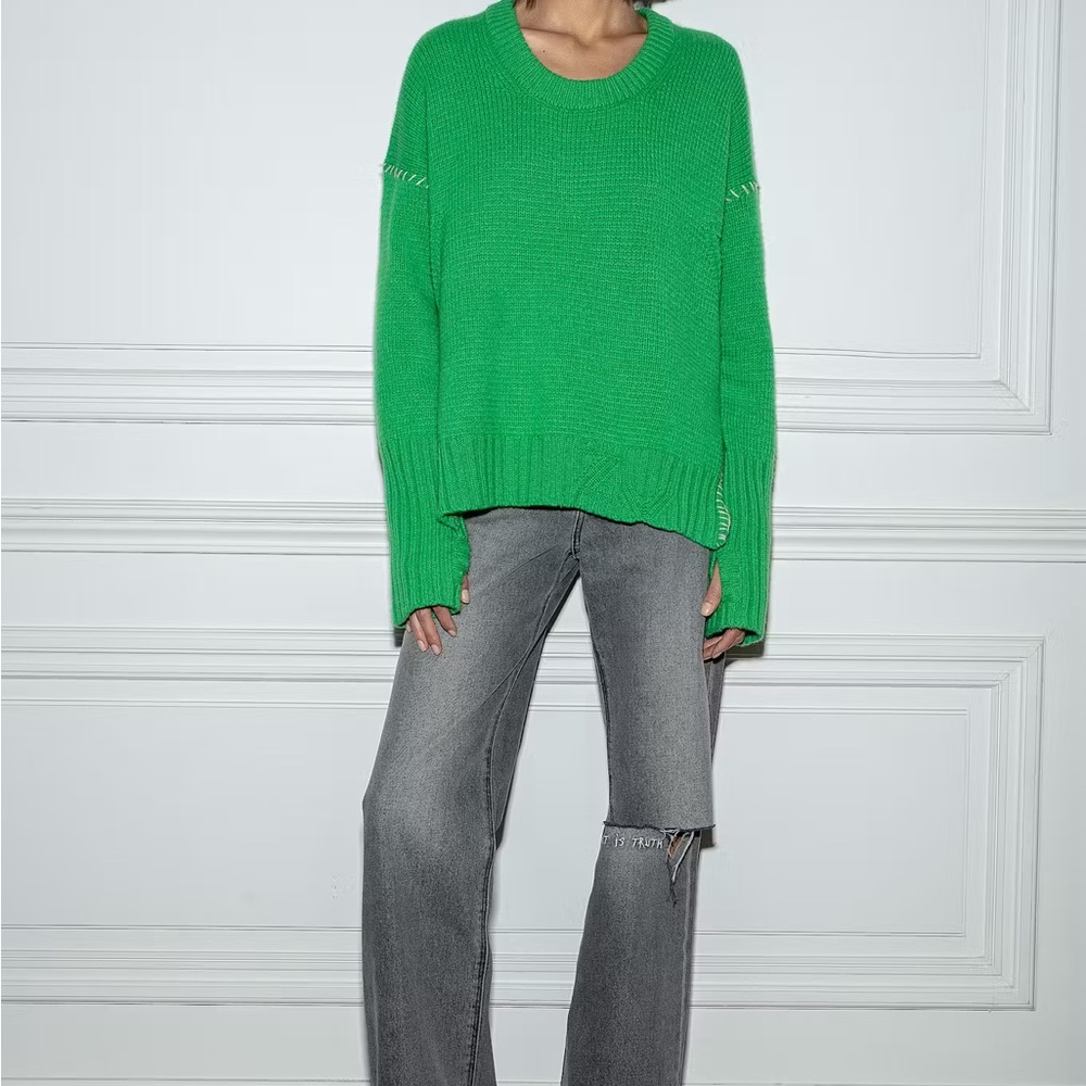 Zadig & Voltaire Northa Cashmere Jumper Sweater size S - Picture 2 of 9